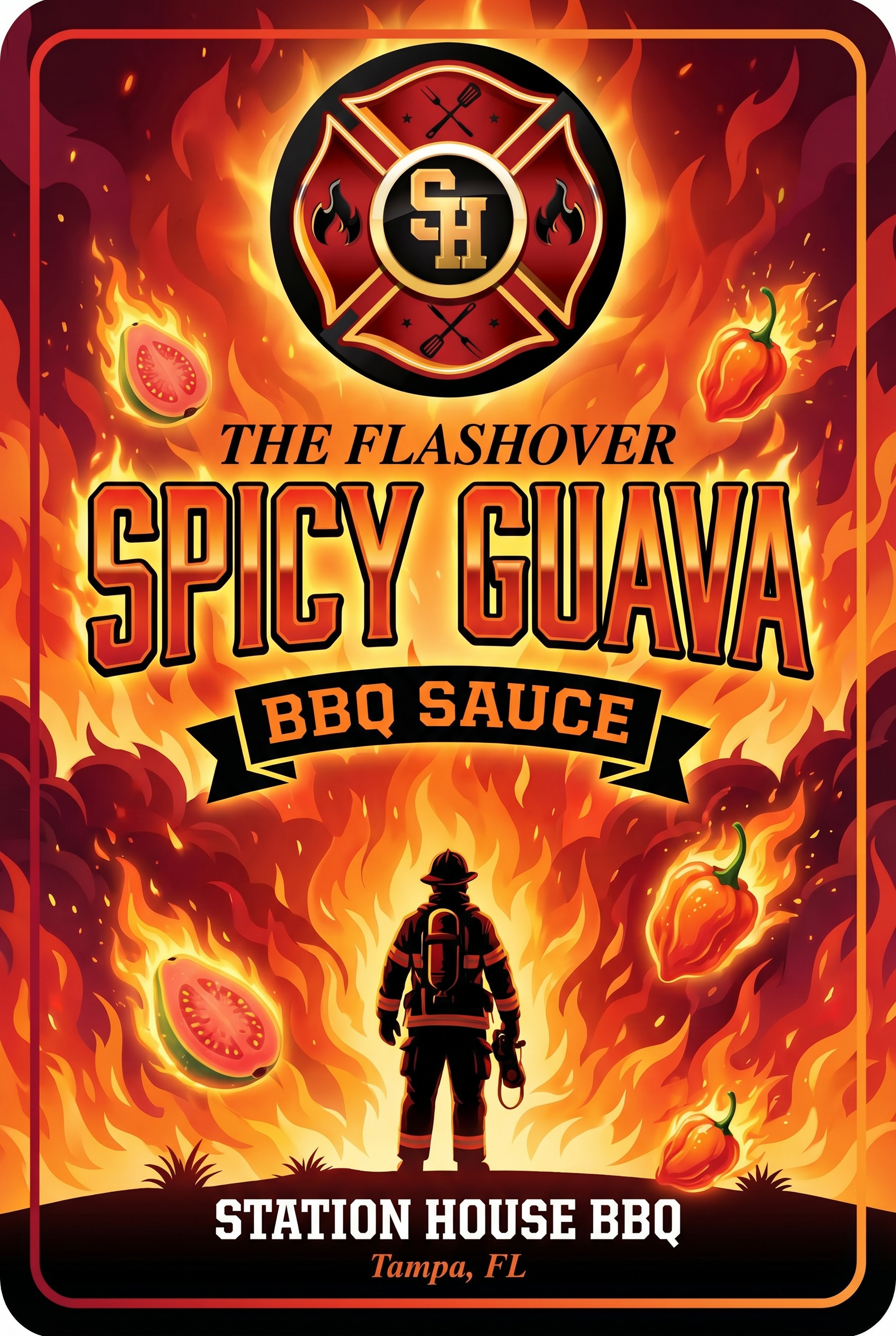 The Flashover – Spicy Guava BBQ Sauce