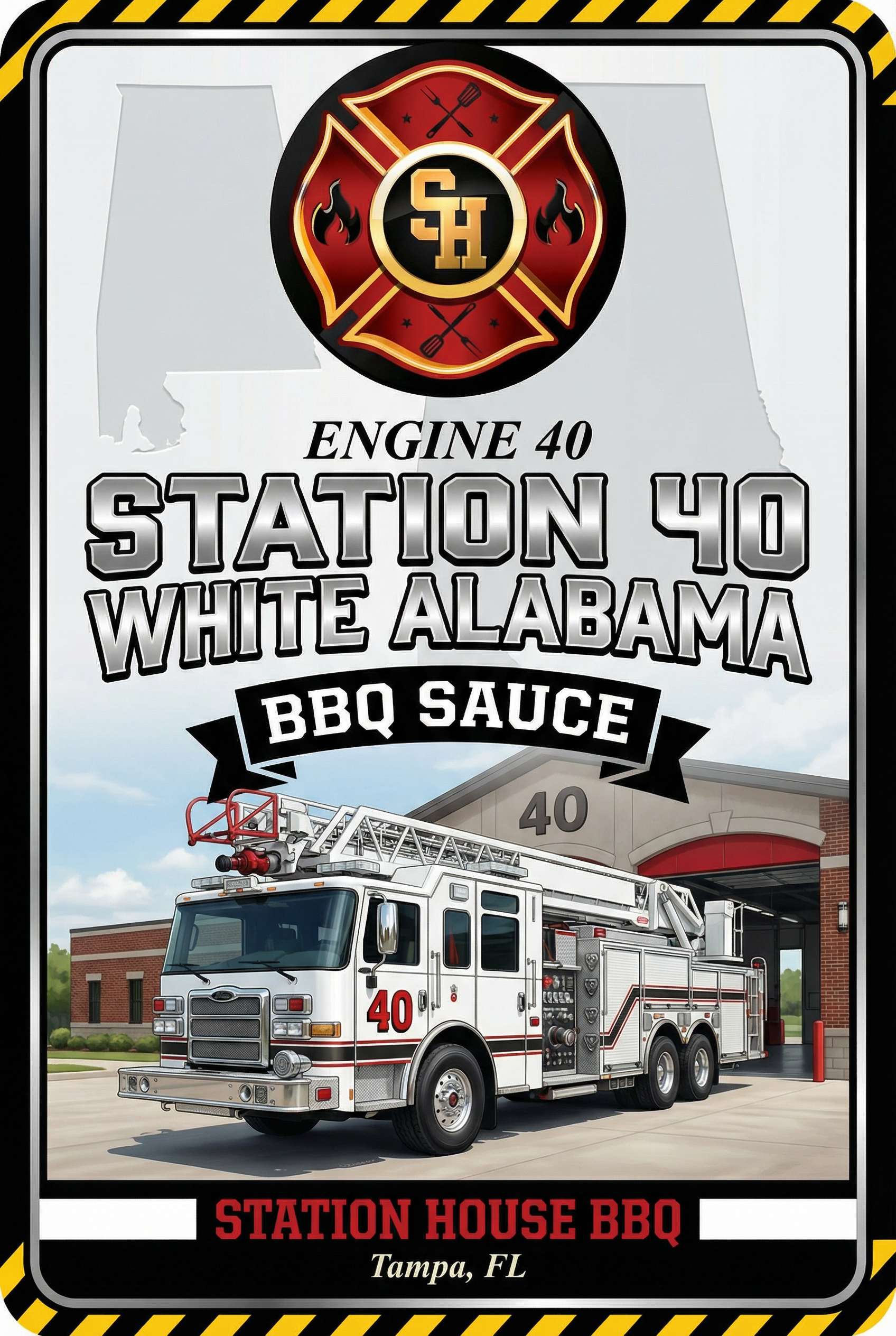 Engine 40 – Station 40 White Alabama BBQ Sauce