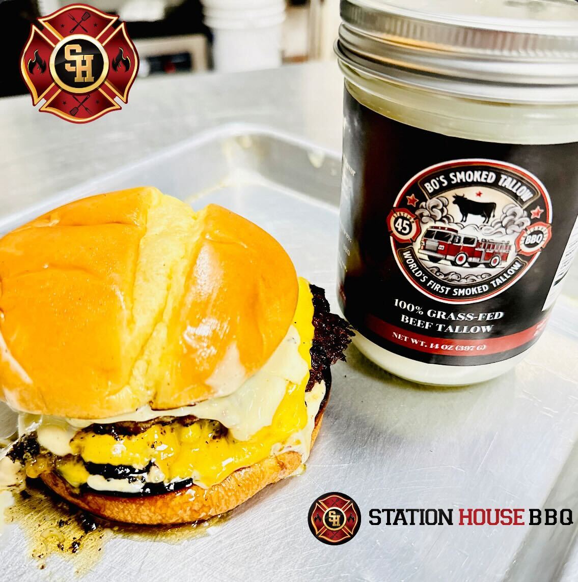 Bo's Smoked Tallow Jar